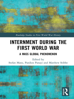 cover image of Internment during the First World War
